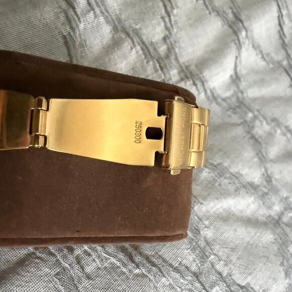 Michael Kors Watch Hunger Stop Gold Stainless Steel Watch Multifunction main image 6
